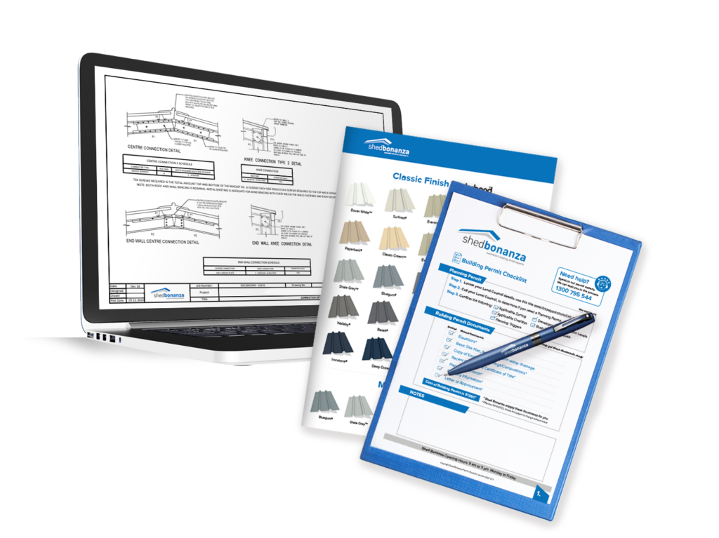 Computer and clipboard with checklist