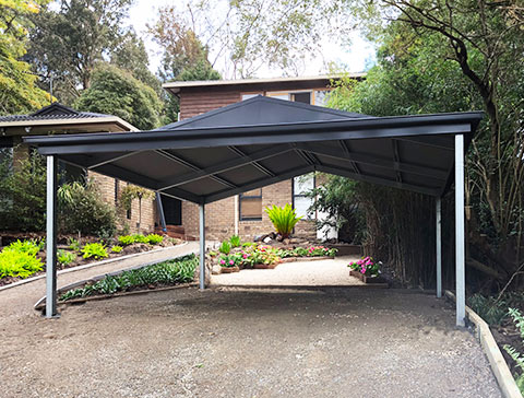 Dutch Gable Carport by Shed Bonanza