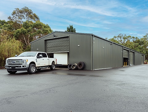 Large Custom Designed Gable Shed